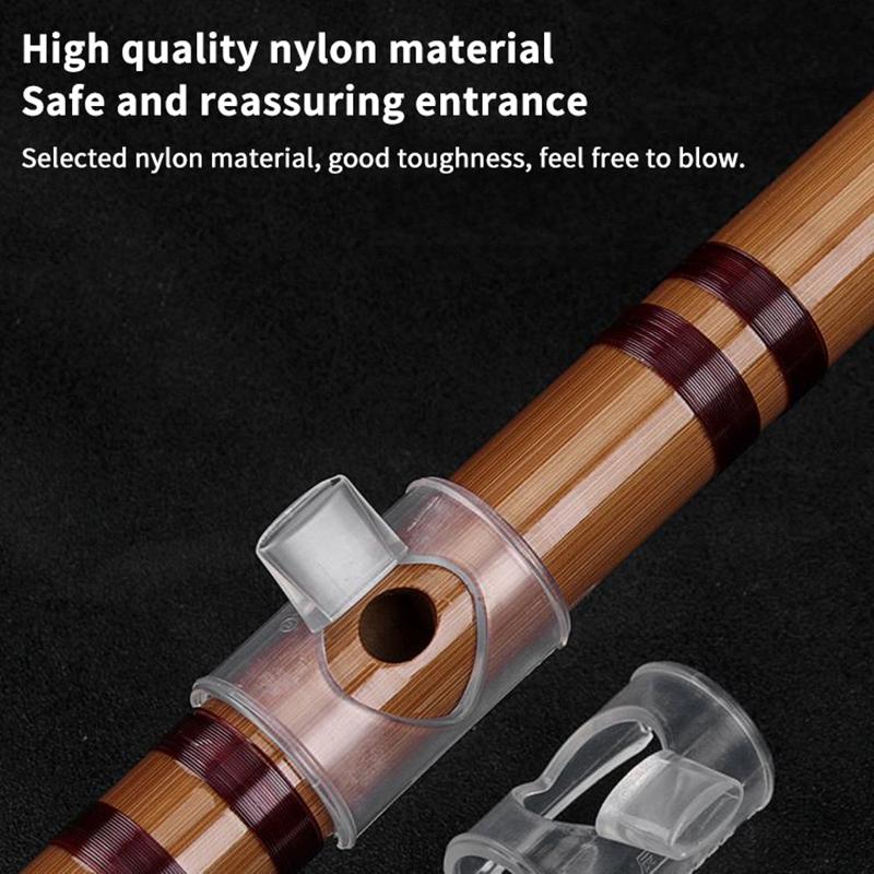 Musical Instrument That You Blow Into - Boquilla de bambú para flauta, accesorio