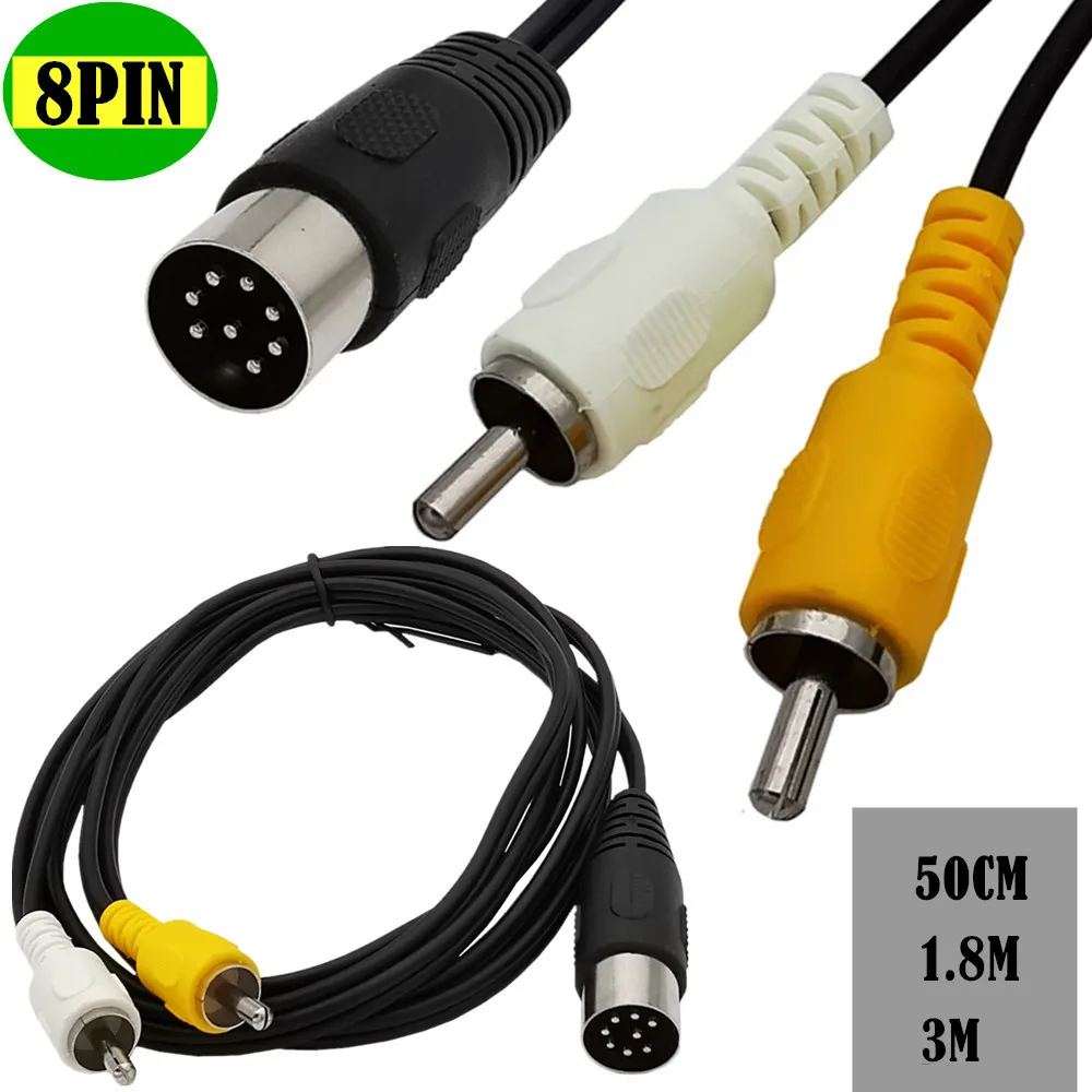 Musical Instrument Symbols - Cable Din de 8 pines a