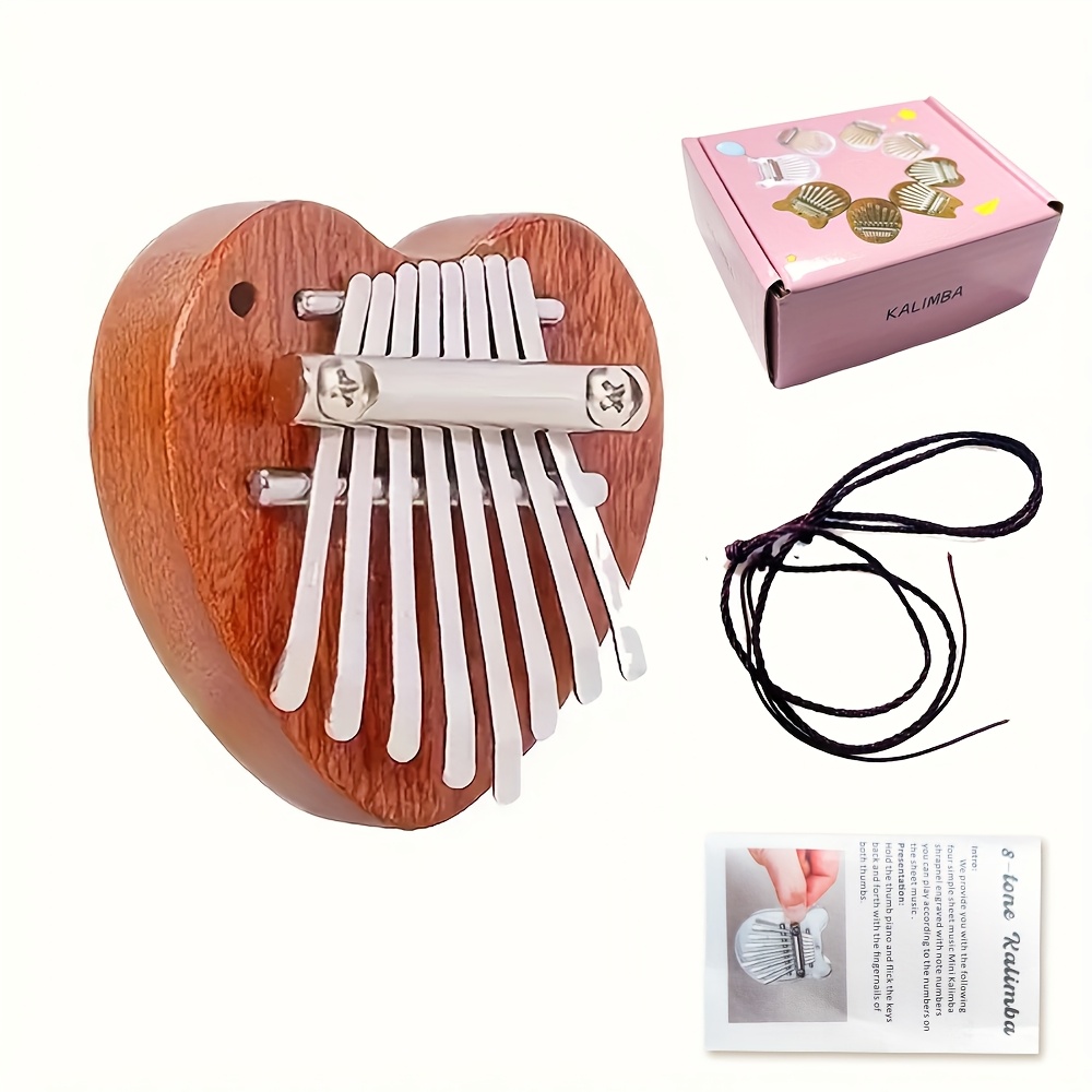 Musical Instrument Kalimba - Mini piano Kalimba de madera de