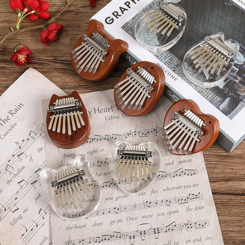 Musical Instrument Kalimba - 5*7cm 8Key Kalimba pulgar Piano regalos