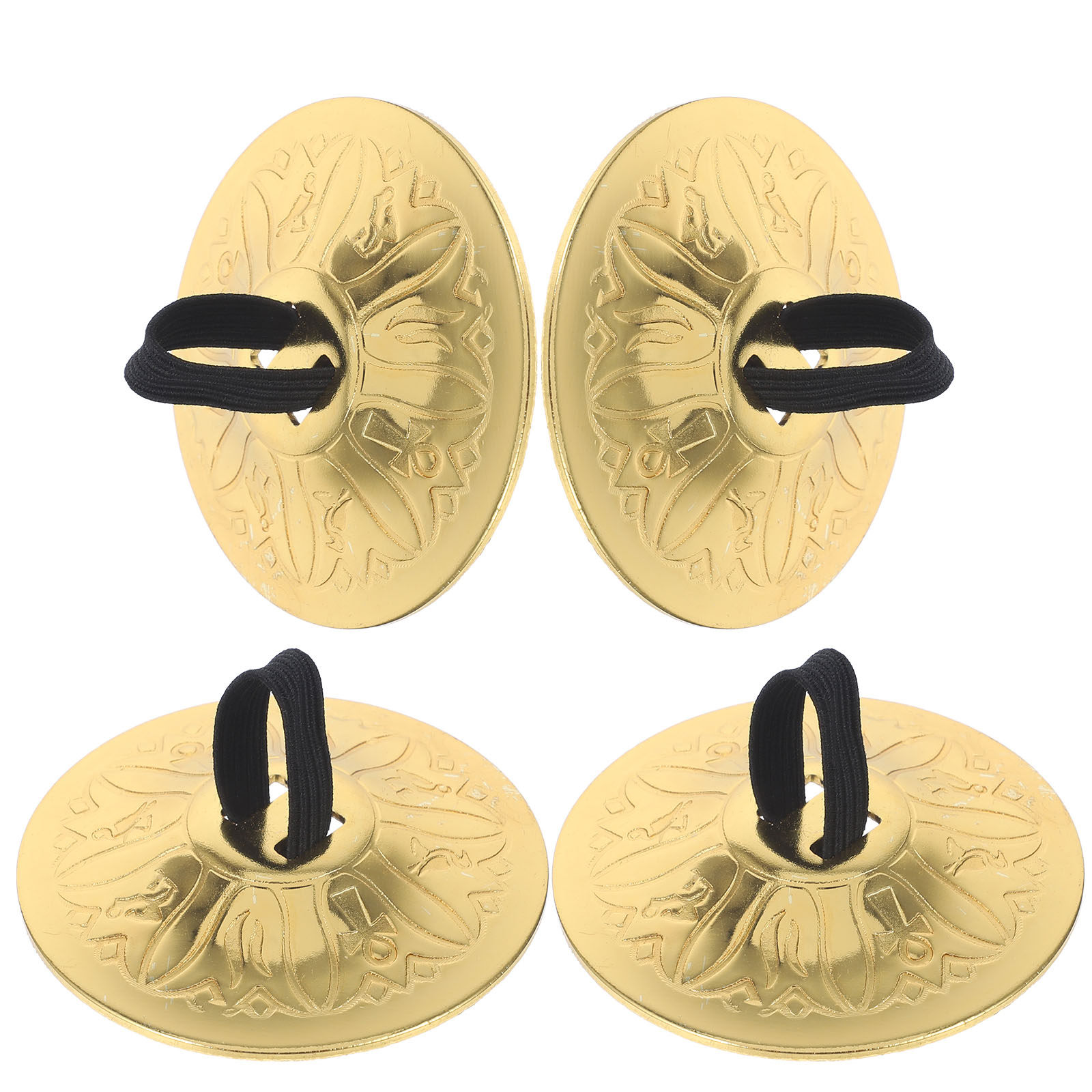 Musical Instrument Percussion - 2 pares de platillos de cobre