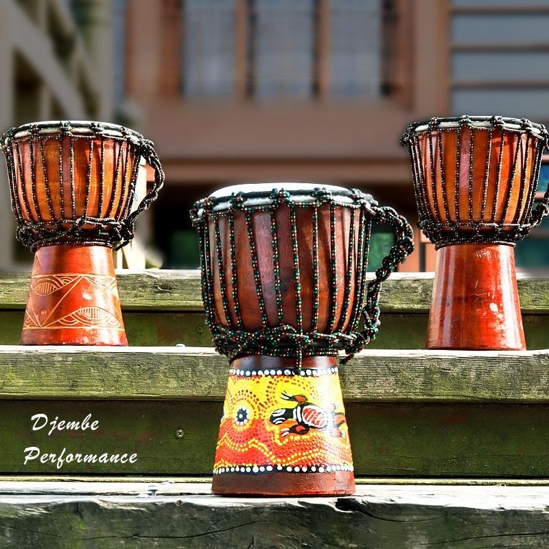 Musical Instrument Percussion - Tambor Africano Pequeño para Niños Principiantes,