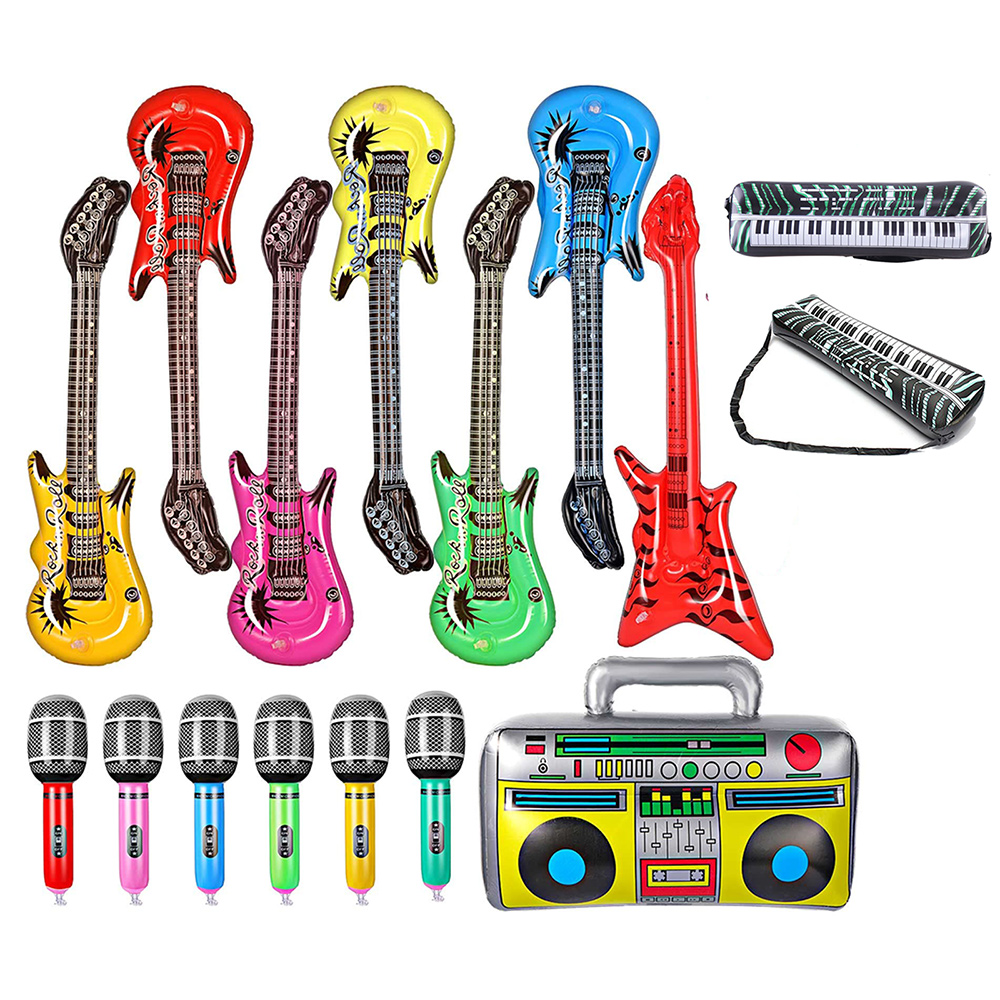 Juego de instrumentos inflable - Musical Instrument That You Blow Into reseña y precio