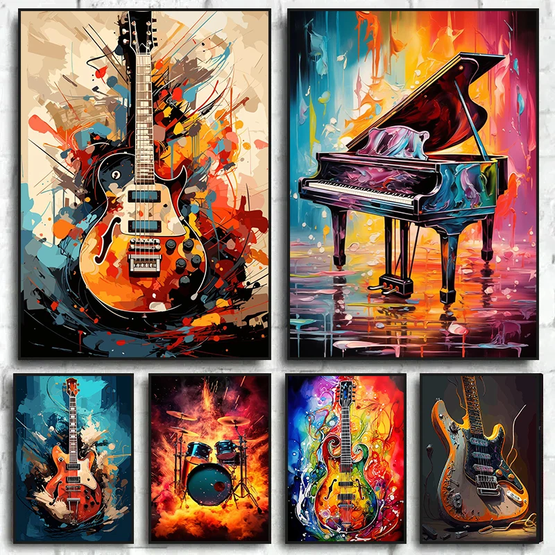 Arte Abstracto Colorido, Instr - Musical Instrument Drum reseña y precio