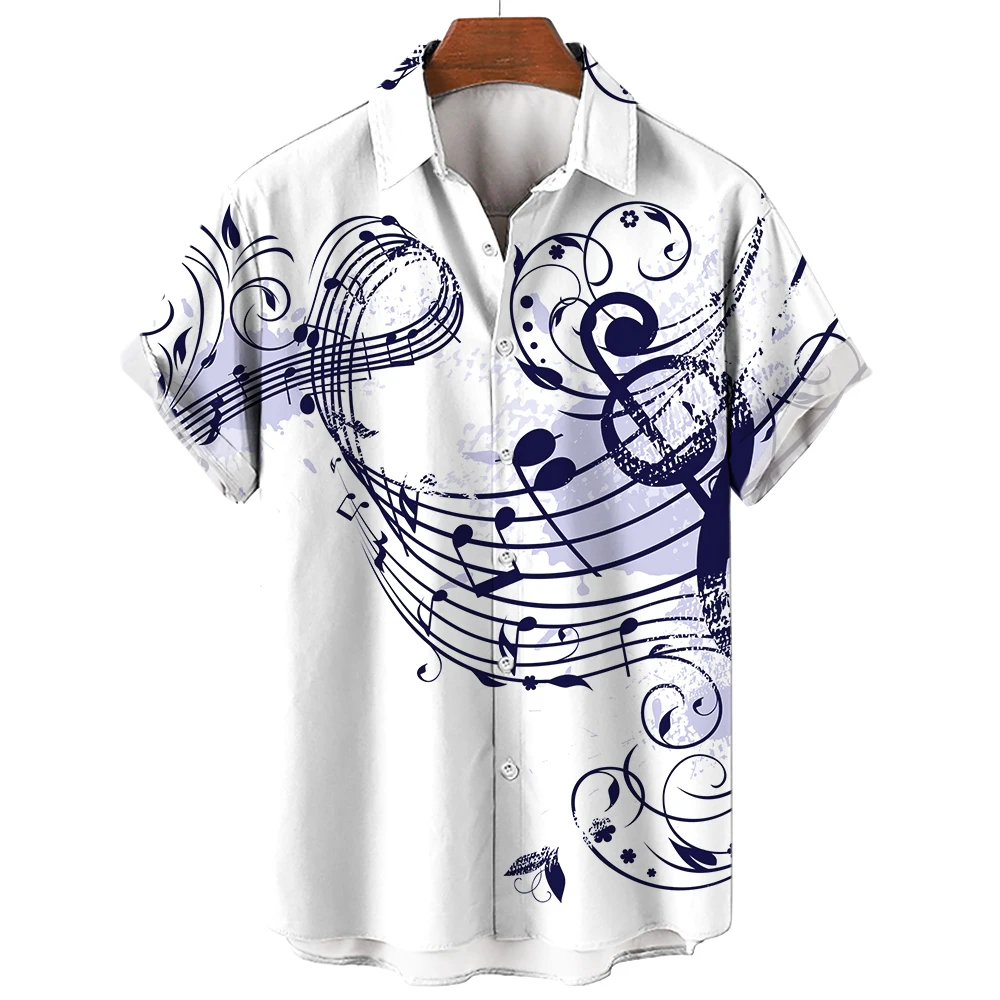 Nueva Camisa de Hombre 2026, C - Musical Instrument Symbols reseña y precio