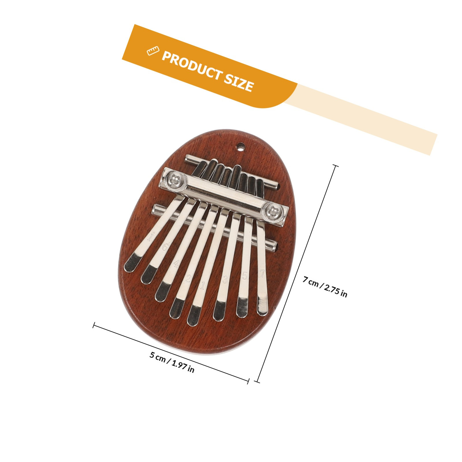 Kalimba de Madera de 8 Teclas, - Musical Instrument Kalimba reseña y precio