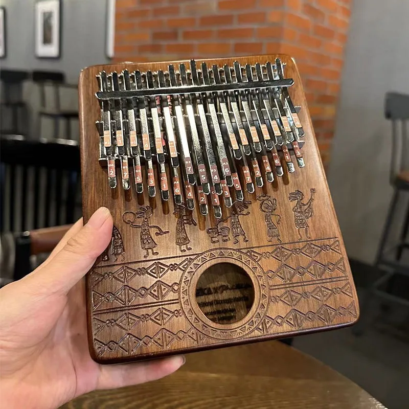 Kalimba de madera portátil par - Musical Instrument Kalimba reseña y precio