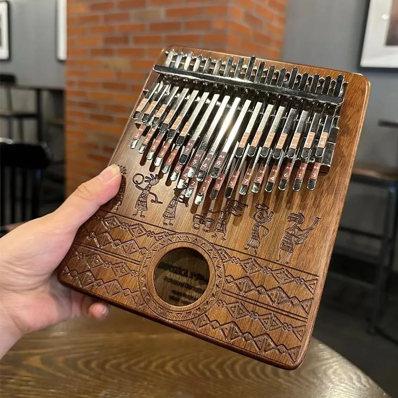 Kalimba de madera portátil par - Musical Instrument Kalimba reseña y precio
