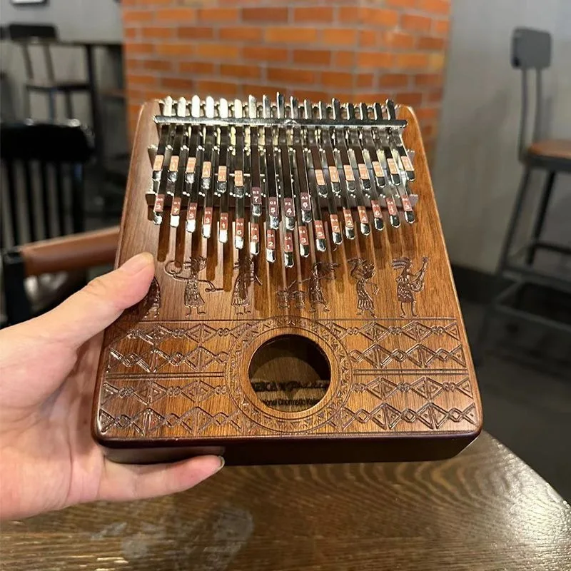 Kalimba de madera portátil par - Musical Instrument Kalimba reseña y precio