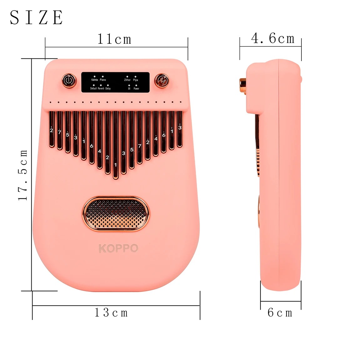 Kalimba Eléctrica de 17 Teclas - Musical Instrument Kalimba reseña y precio