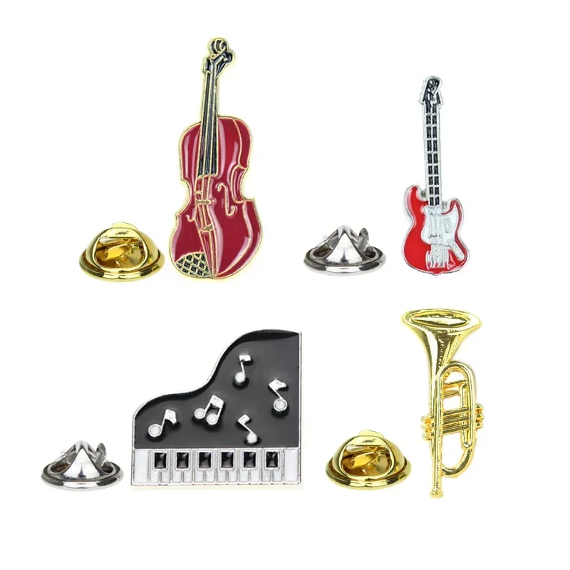 Alfileres esmaltados Retro cre - Musical Instrument Symbols reseña y precio