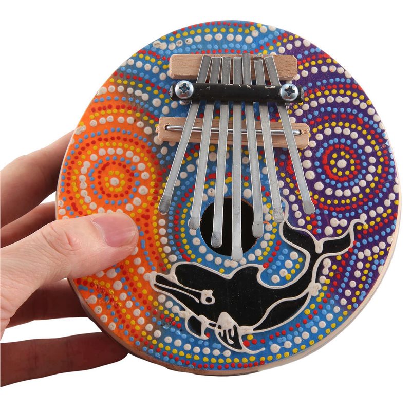 2X Kalimba Portátil de 7 Tecla - Musical Instrument Kalimba reseña y precio