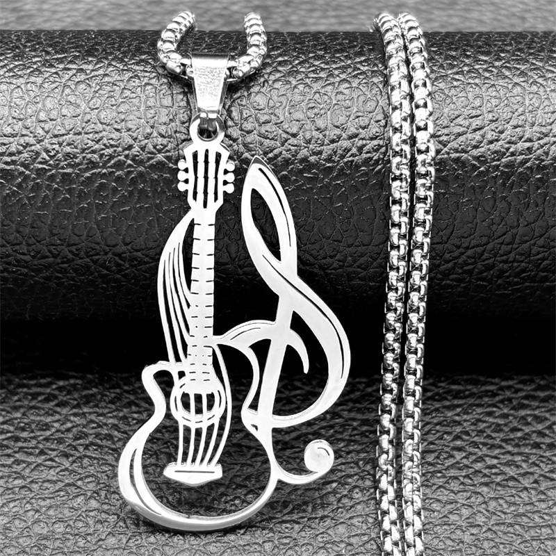 Collar con colgante de música  - Musical Instrument Symbols reseña y precio
