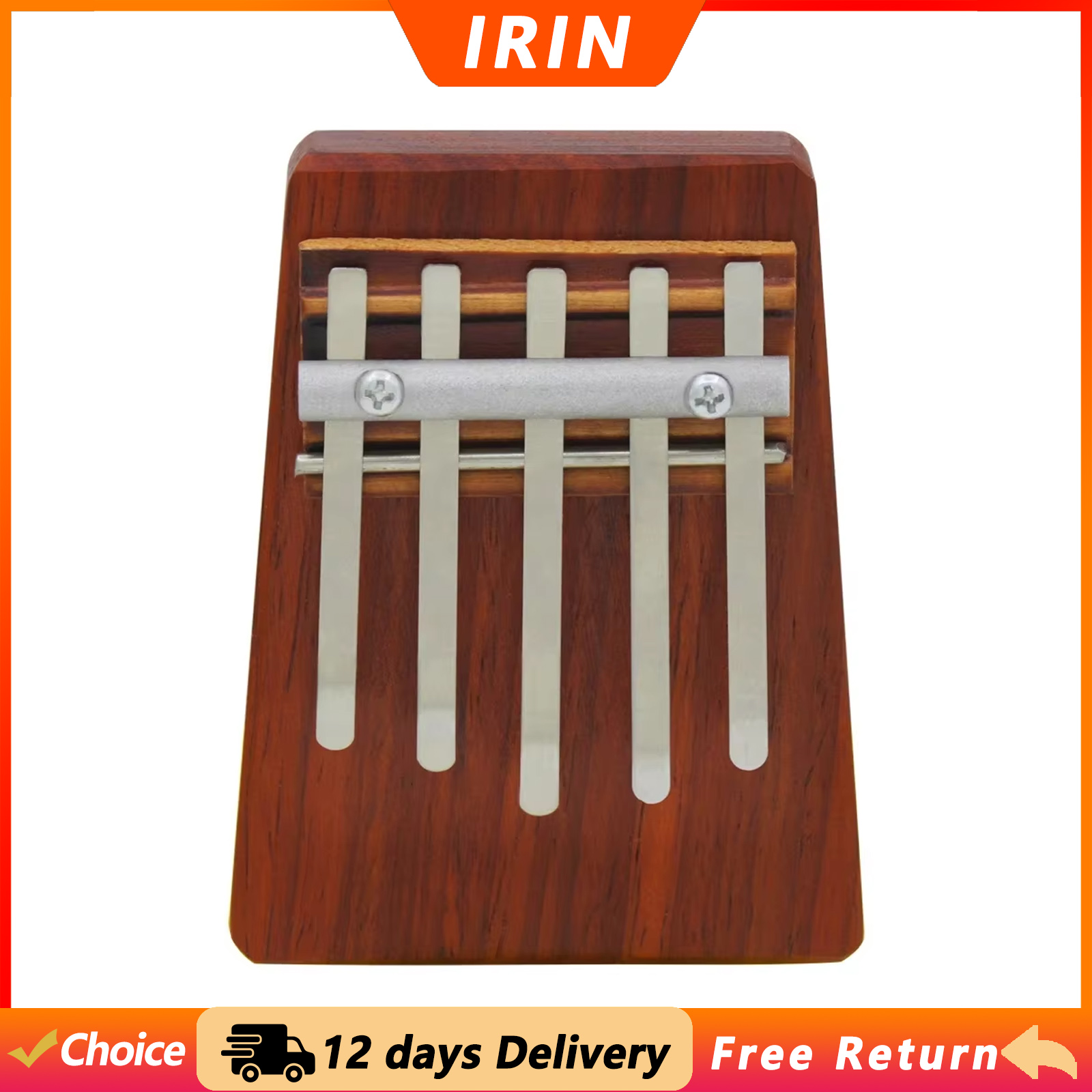 Kalimba IRIN de 5 Tonos, Piano - Musical Instrument Kalimba reseña y precio