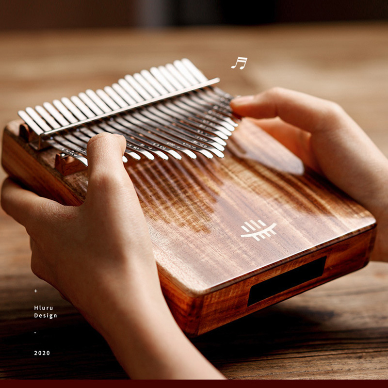 Hluru Kalimba de 17 teclas con - Musical Instrument Kalimba reseña y precio