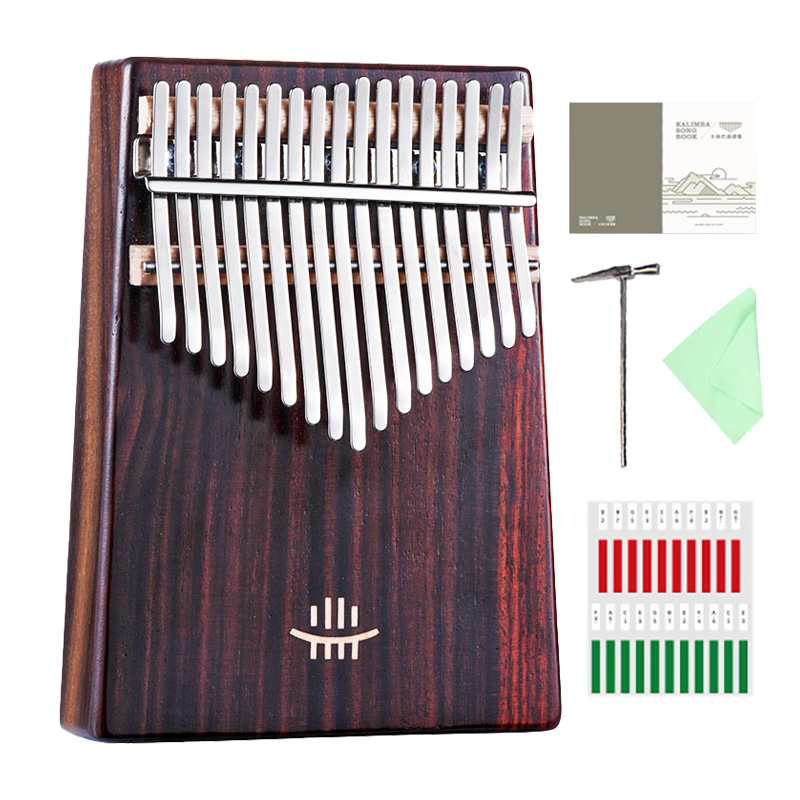 Hluru Kalimba de 17 teclas con - Musical Instrument Kalimba reseña y precio