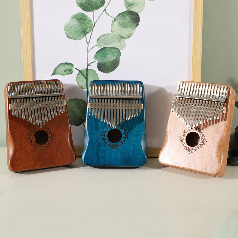 Mini Kalimba de Madera de 8/17 - Musical Instrument Kalimba reseña y precio
