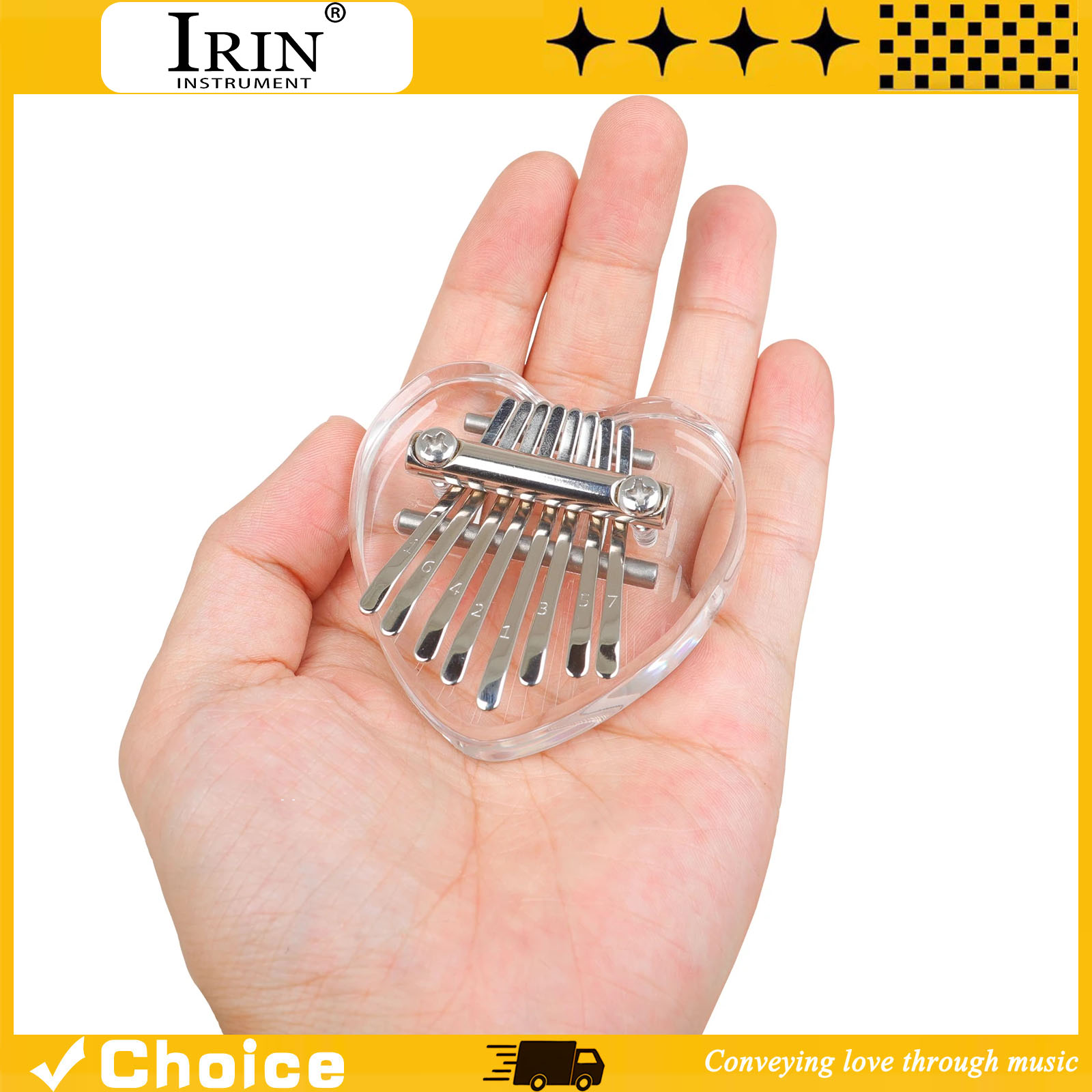 Kalimba de 8 Teclas, Mini Pian - Musical Instrument Kalimba reseña y precio