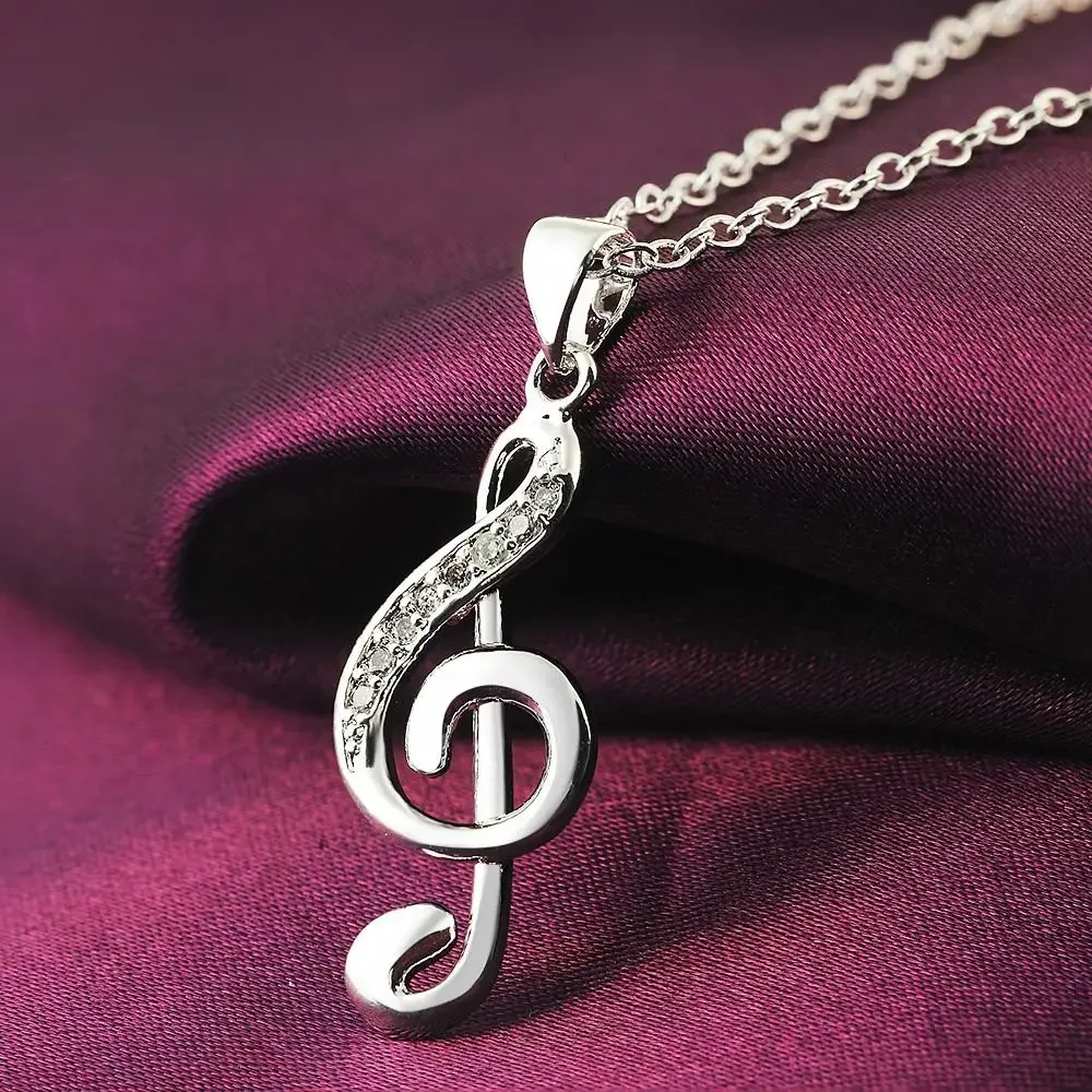 Collar con Colgante de Símbolo - Musical Instrument Symbols reseña y precio