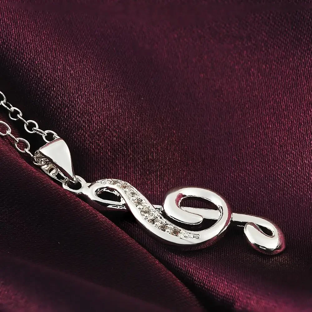 Collar con Colgante de Símbolo - Musical Instrument Symbols reseña y precio