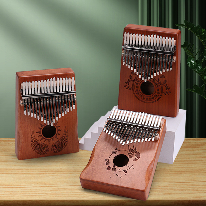Kalimba Hluru de 17 Teclas, Pi - Musical Instrument Kalimba reseña y precio