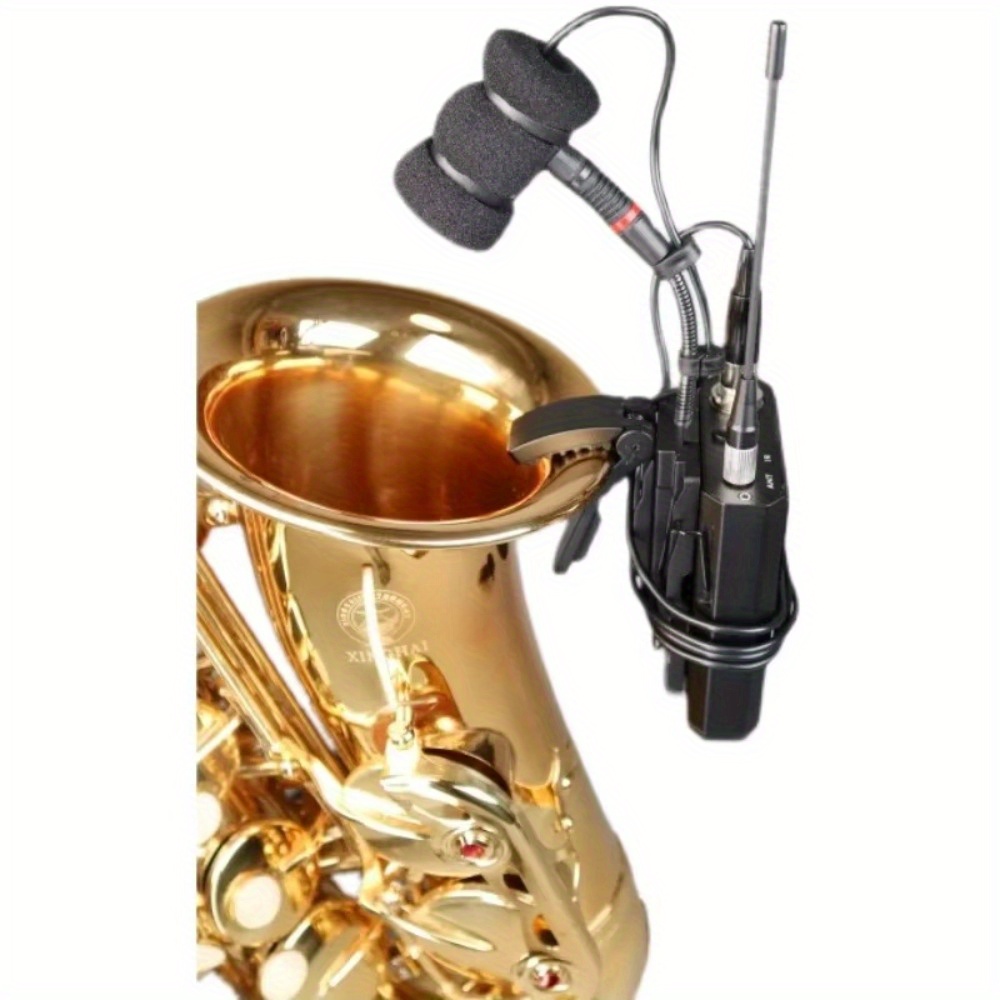 Clip de micrófono para saxofón - Musical Instrument Horn reseña y precio