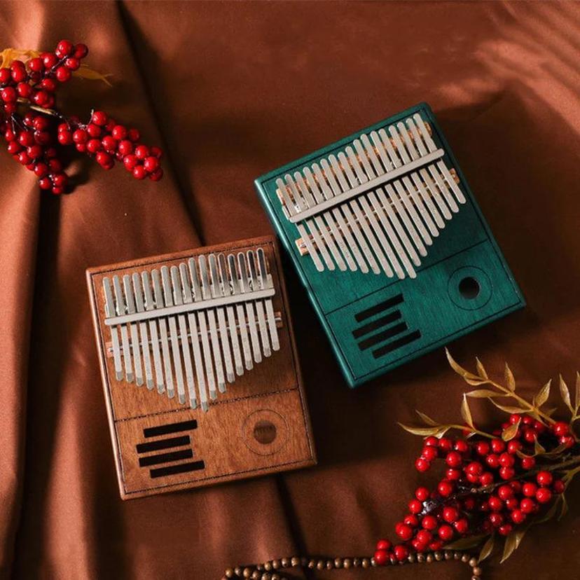 Retro Kalimba 17 llave pulgar  - Musical Instrument Kalimba reseña y precio