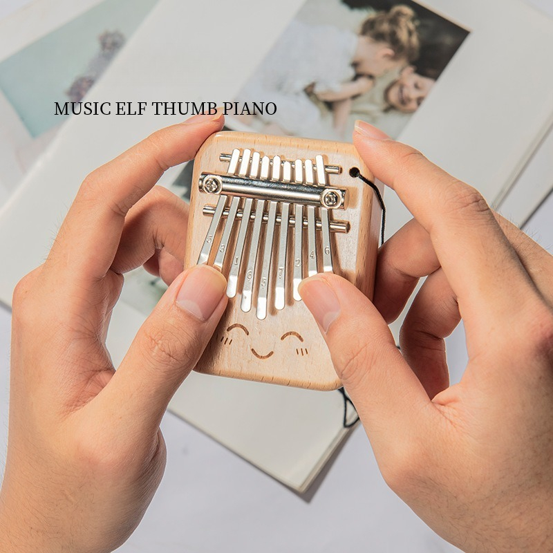 Mini Piano de Pulgar de Madera - Musical Instrument Kalimba reseña y precio