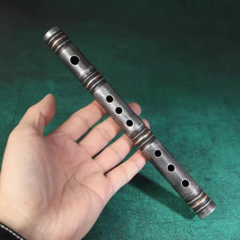 Flauta tradicional de cobre he - Musical Instrument That You Blow Into reseña y precio