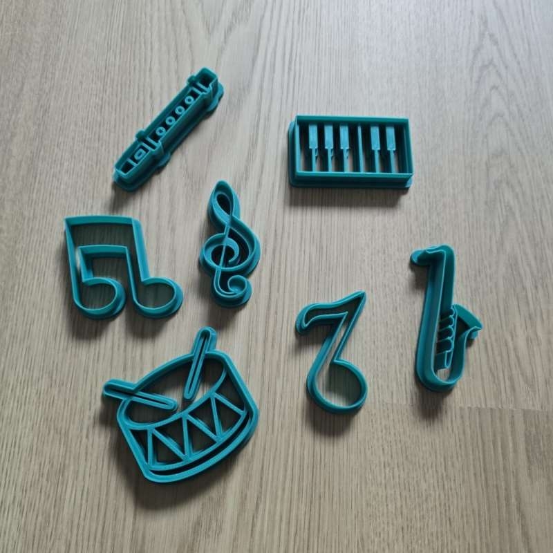 Cortadores de Galletas con For - Musical Instrument Symbols reseña y precio