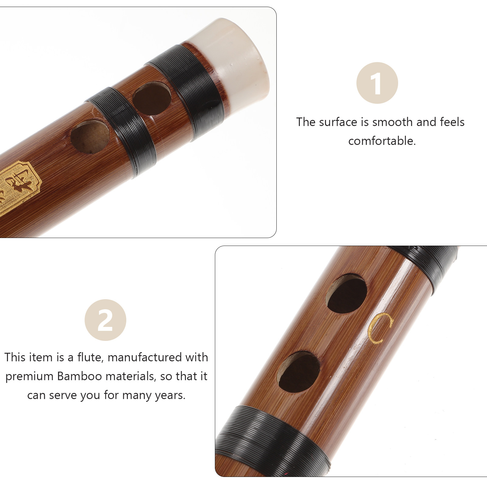 1 Juego de Flauta de Bambú Pro - Musical Instrument That You Blow Into reseña y precio