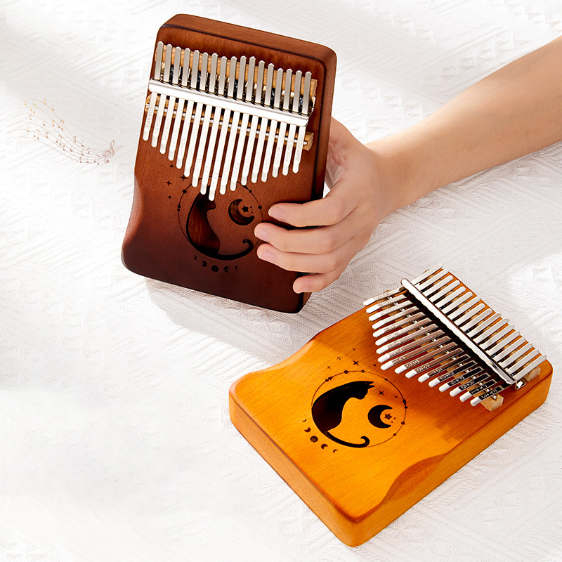 Kalimba de 17 teclas, diseño d - Musical Instrument Kalimba reseña y precio