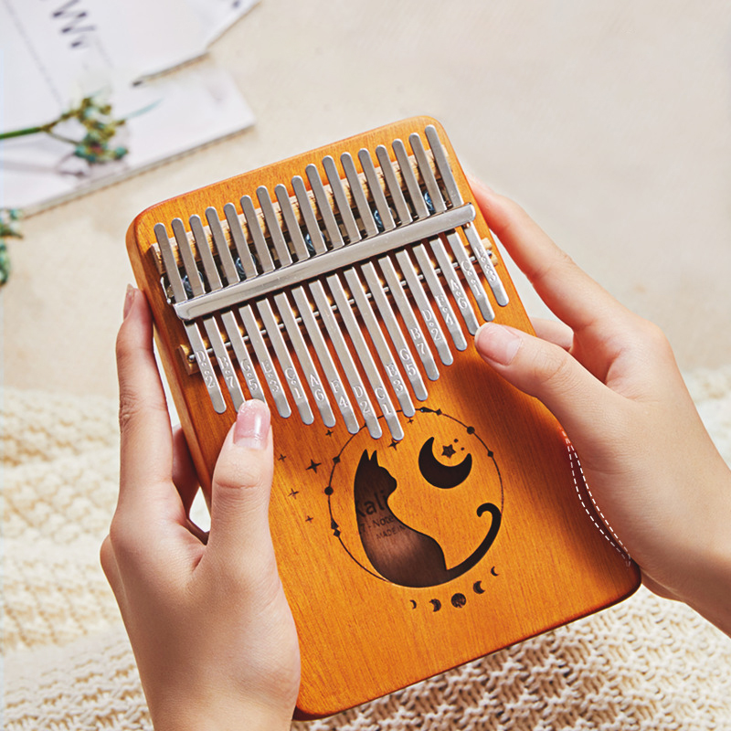 Kalimba de 17 teclas, diseño d - Musical Instrument Kalimba reseña y precio