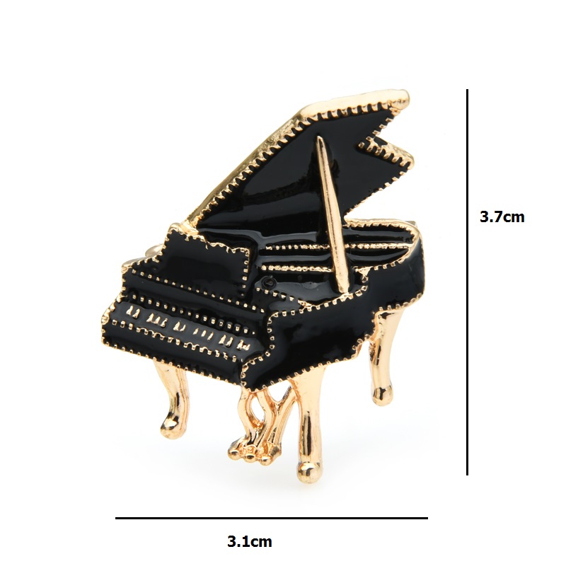 Broches de Piano esmaltados ne - Musical Instrument Symbols reseña y precio